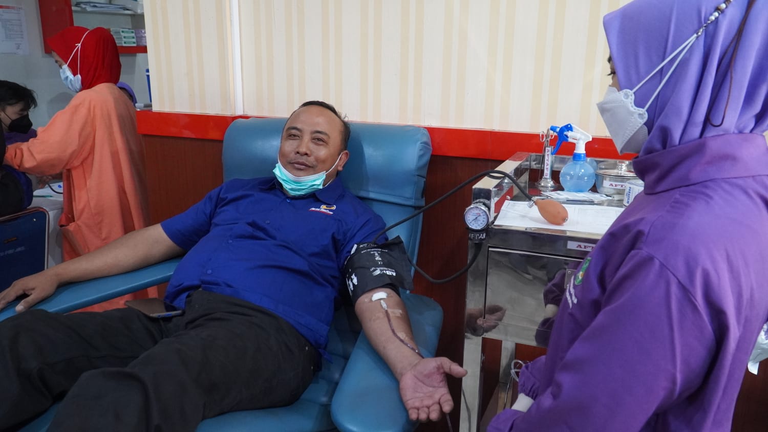 Kegiatan Donor Darah Bersama Partai Nasdem Portalindonews